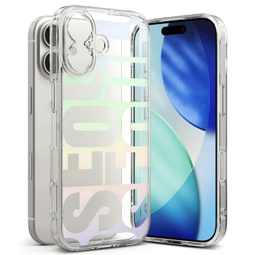 Ringke Fusion Design 適用於 iPhone 17 透明自然形式保護套