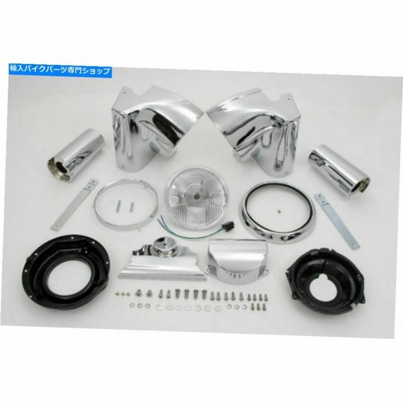 ハーレーFLSTヘッドライトナセル ハーレーFLSTCヘッドライトナセル