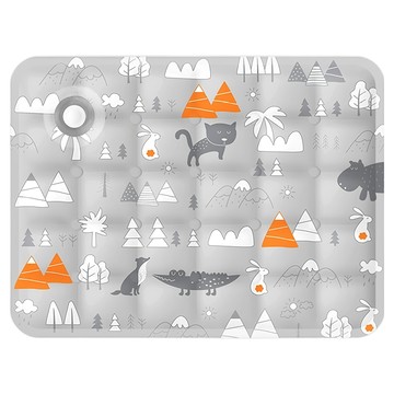 毛皇上 急凍冷凝膠墊 注水款  L(60 x 50cm)  1個  灰色動物園