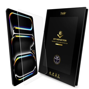 hoda【iPad Pro 13吋 M4/M5】AR抗反射玻璃保護貼