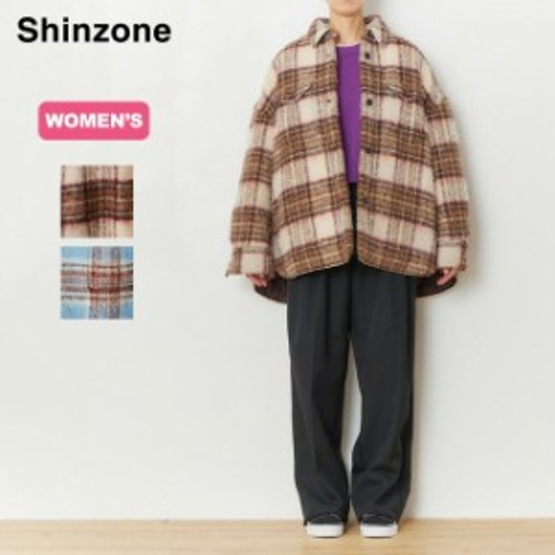 Shinzone シンゾーン シャギーチェックジャケット | LINEショッピング