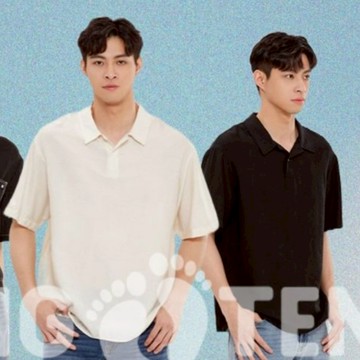 【Hang Ten】男裝-再生纖維刺繡口袋短袖襯衫(多色選)