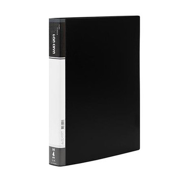 連勤LAN CHYN PP四孔無耳圓夾/LC-9004A/黑