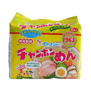 イトメン チャンポンめん 100g×5個入×6袋 ／食品