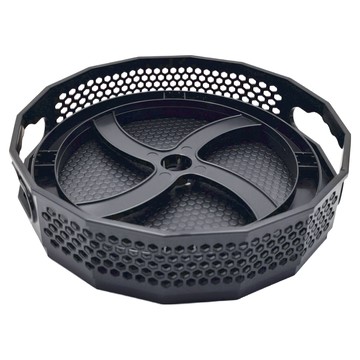 FANCY LIFE 旋轉式置物盤 黑色  1個