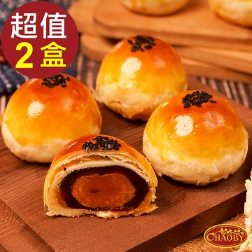 【超比食品】真台灣味-蛋黃酥6入禮盒X2盒_廠商直送