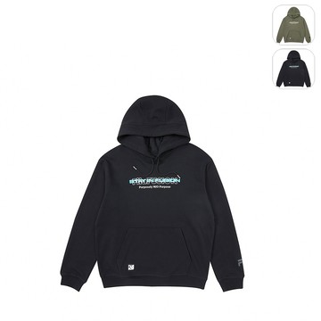 【FILA】中性 連帽T恤-黑色 1TEY-5857-BK