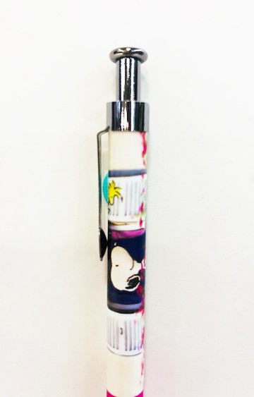 【震撼精品百貨】史奴比Peanuts Snoopy ~中性原子筆-桃紅