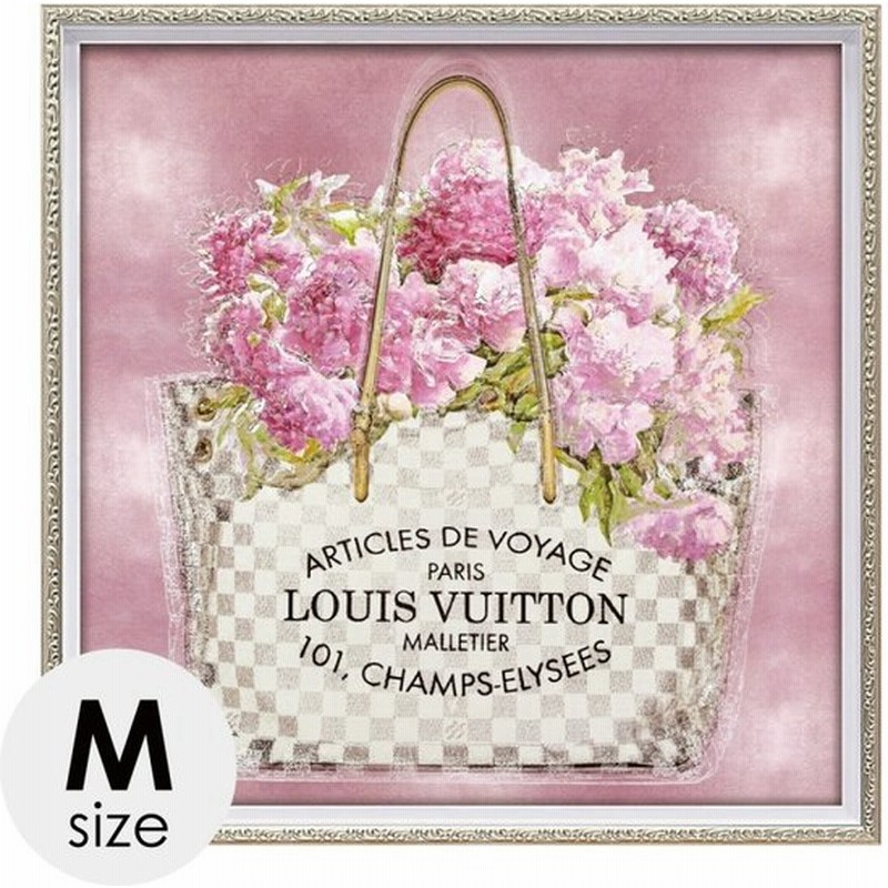 アートパネル おしゃれ ブランド ブランドオマージュアート ルイヴィトン Louis Vuitton インテリア オマージュ キャンバスアート ピンクブーケオンピンク Mサイ 通販 Lineポイント最大0 5 Get Lineショッピング