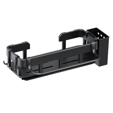 小麥購物 廚房水槽壁掛瀝水架 L414  黑色  1層  1個