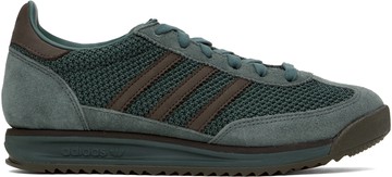 adidas Originals 绿色 SL 72 RS 运动鞋