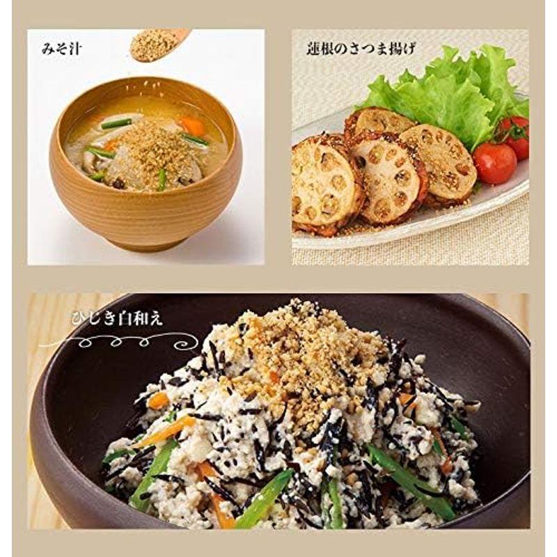 オニザキのつきごま白プレミアム 425g（ 85g 5袋 箱） 直火焙煎、杵つき製法、天然、無添加、おにぎり、ふりかけ、パスタや和え物に山崎