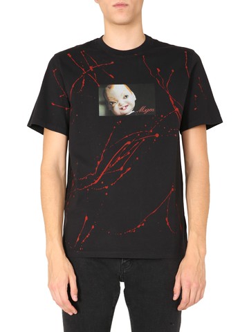 msgm crew neck t-shirt