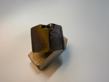 方塊柴燒花器