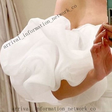✨免運可開發票#可拆卸手袖套  超大泡泡袖 新娘婚紗禮服泡泡袖  遮手臂顯瘦  寬鬆假袖子 舞臺演齣 可拆卸手袖套