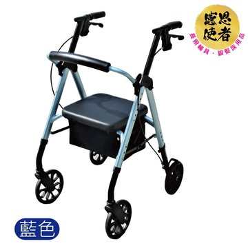 感恩使者 駛踏助步車 -有煞車高度可調整 -助行車-散步購物車 zuvn2036