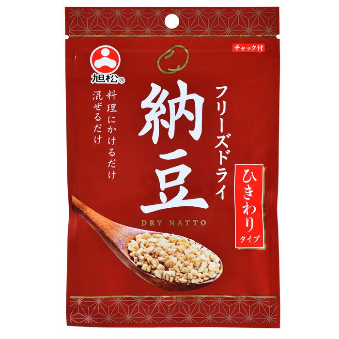 旭松 フリーズドライ納豆 ひきわりタイプ25g×2ケース（全120本） 送料無料