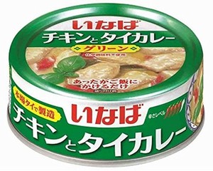 いなば チキンとタイカレー グリーン 125G×24個