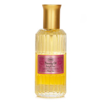 Sabon Sabon 玫瑰花茶雙重修護亮肌美髮油 100ml/3.51oz-保濕及護理