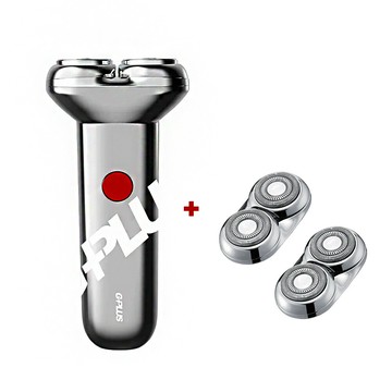g-plus 拓勤 gp-re001 usb type-c 電動刮鬍刀+贈原廠刮鬍刀 刀頭 (2入)