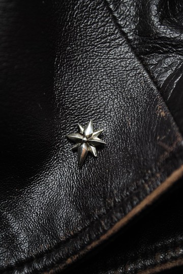 Alarein/手工銀飾/騎士系列/耳釘/羅盤星