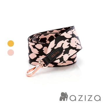 aziza 豹紋寬版造型背帶