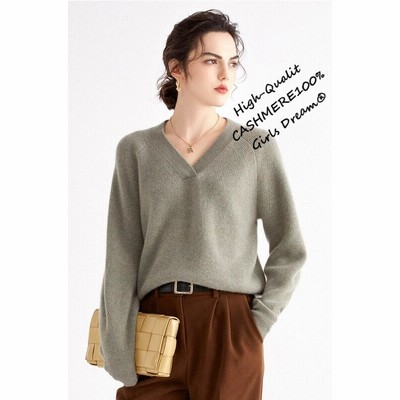 カシミヤ100%　カシミア　カシミヤ　カシミヤセーター　内モンゴル産　ニットセーター　長袖　Vネック　ロング　通勤　OL カシミヤ100% カシミア カシミヤ カシミヤセーター 内モンゴル産