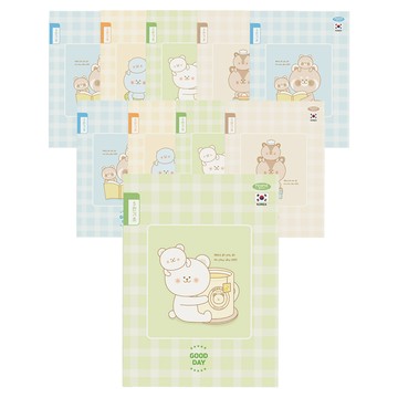 PENPIA 800 5格基本練習筆記本 小學適用  10本  款式隨機