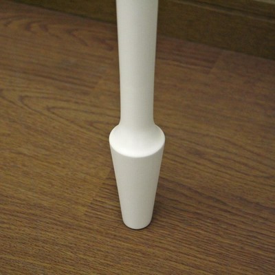 東海家具 コンソールテーブル 半円 アンティーク ホワイト 木製