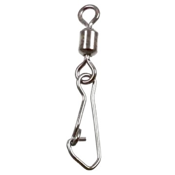 NEDEFE 日本 超輕量 轉環 內扣 釣魚別針 BN 配件 - 新素材DXM Stainless 27kg #5  1包  銀色