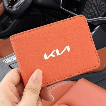 【在臺新款 】Kia起亞 駕駛證件夾 銀行卡包 駛證駕照包 駕照保護套 行駛證套 真皮駕駛證皮套男卡包