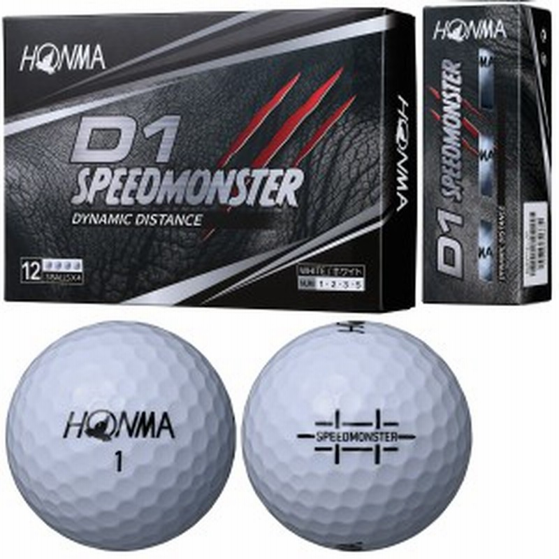 本間ゴルフ Honma D1 スピードモンスター ゴルフボール 5ダースセット 通販 Lineポイント最大7 0 Get Lineショッピング