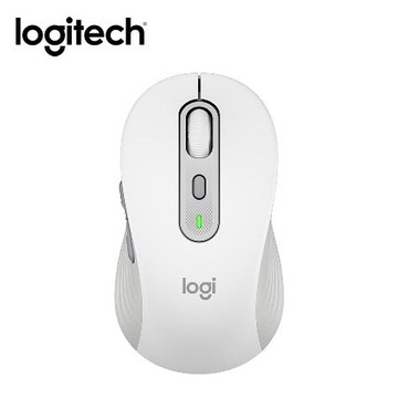 【Logitech 羅技】M750 多工靜音無線滑鼠 珍珠白