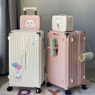 台湾出货 多功能行李箱 四輪 學生拉桿箱 大容量 結實耐用  USB行李箱 旅行李箱 多尺寸