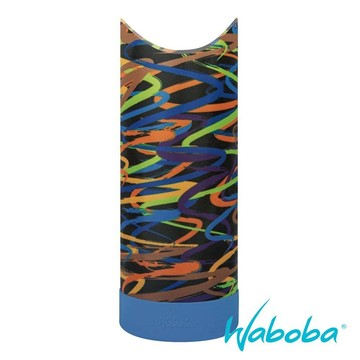 【Waboba】圓環滑翔翼 21cm『水彩塗鴉』W307C01-A24 戶外 露營 親子 趣味 遊戲 玩具 團康遊戲