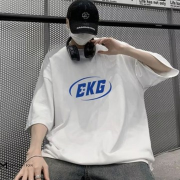 【M世代】大尺碼 短袖T恤 男生衣服 情侶t 男t 短T 寬鬆t恤 男 T恤短袖 短袖男 男生上衣ATHF78