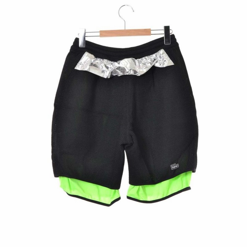 驚きの安さ adidas by kolor CLMCH ショート パンツ M ブラック アディダス ウォーキング・ランニングウェア