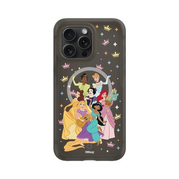 iPhone 15 Pro Max AirX 本質黑 - 迪士尼-公主系列 Disney Princess - 迪士尼公主 - 公主角色集合