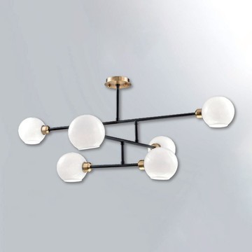 時尚風半吸頂六燈 B209-81-22943