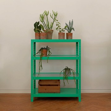 韓國 rareraw 置物展示架 80 x 40cm - 鋼板 + PC 板-黑