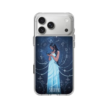 iPhone 17 Pro Max Clear Case（相機按鈕） 透明 - Ludmilacerafoce - 天蠍座