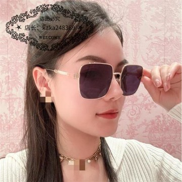 D家時尚方框墨鏡潮歐美風ins網紅同款板材太陽眼鏡女cannage s1u