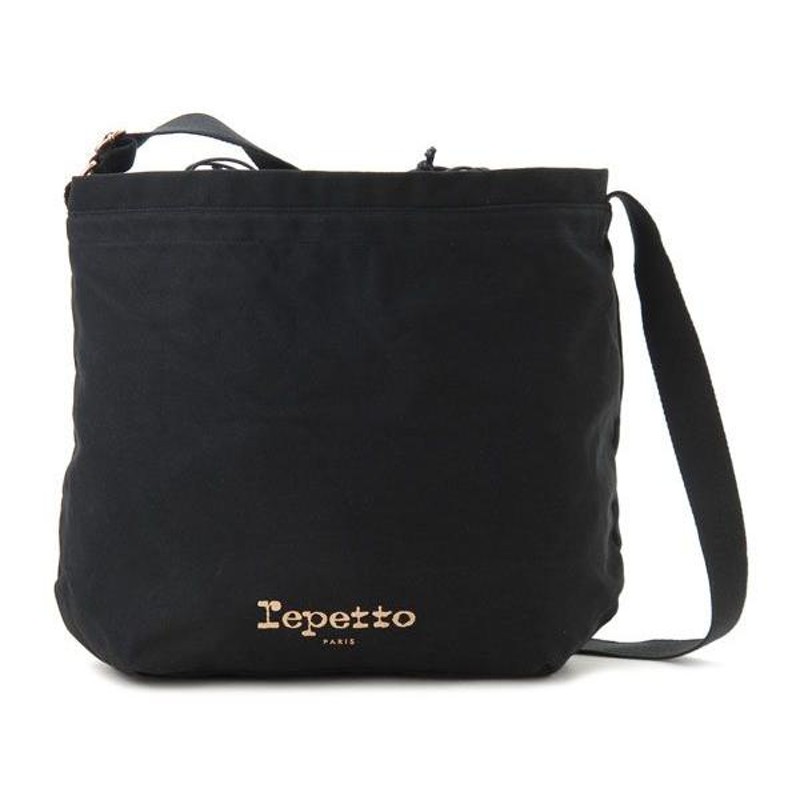 Repetto ショルダーバッグ repetto(レペット) / ショルダーバッグ/レザー/BLK/巾着 | 中古