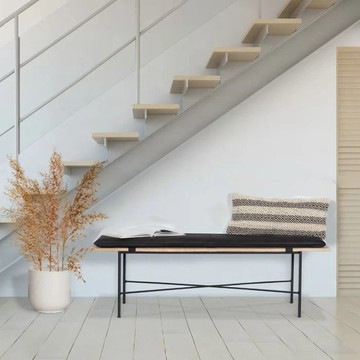 公司貨 免運 北歐實木換鞋凳入戶穿鞋凳家用入門輕奢床尾凳皮走廊長椅現代簡約 快速發貨