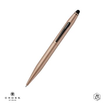 【CROSS】Tech 2 棕金色PVD原子筆/觸控筆(原廠正貨)