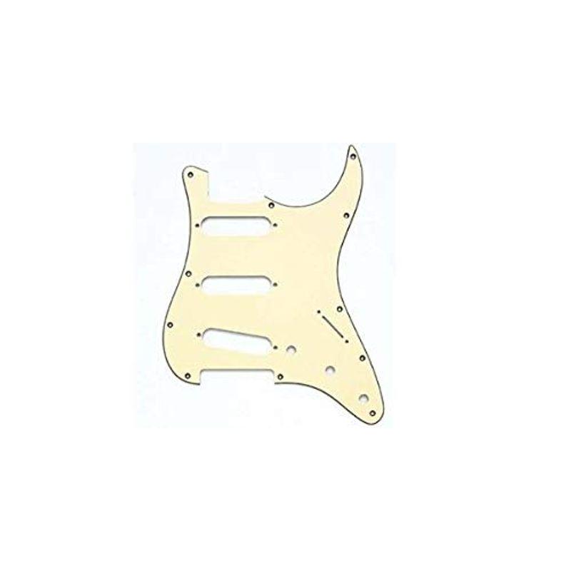 ALLPARTS ギター用ピックガード Vintage Cream Pickguard for Stratocaster PG-0552-048