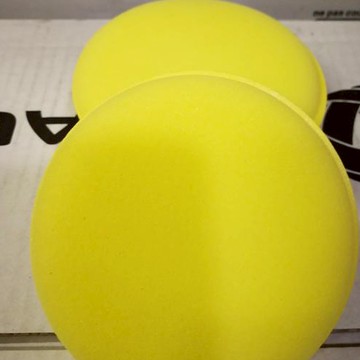 《油工坊》打蠟 打臘 海綿 汽車 車用 美容 銅鑼燒 加厚 19.5mm 高密度 飛碟綿 上蠟棉 下蠟 拋光 綿 DIY