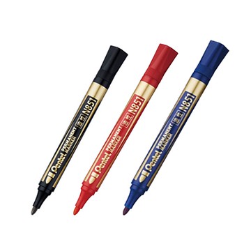 Pentel 飛龍牌 N851 圓頭油性筆 1.5mm