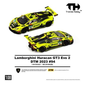 TRENDS HOBBY TH 1/64 Huracan GT3 Evo 2-DTM 2023 #92 #94