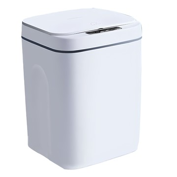 智能感應垃圾桶 白色 需四顆3號(AA)電池